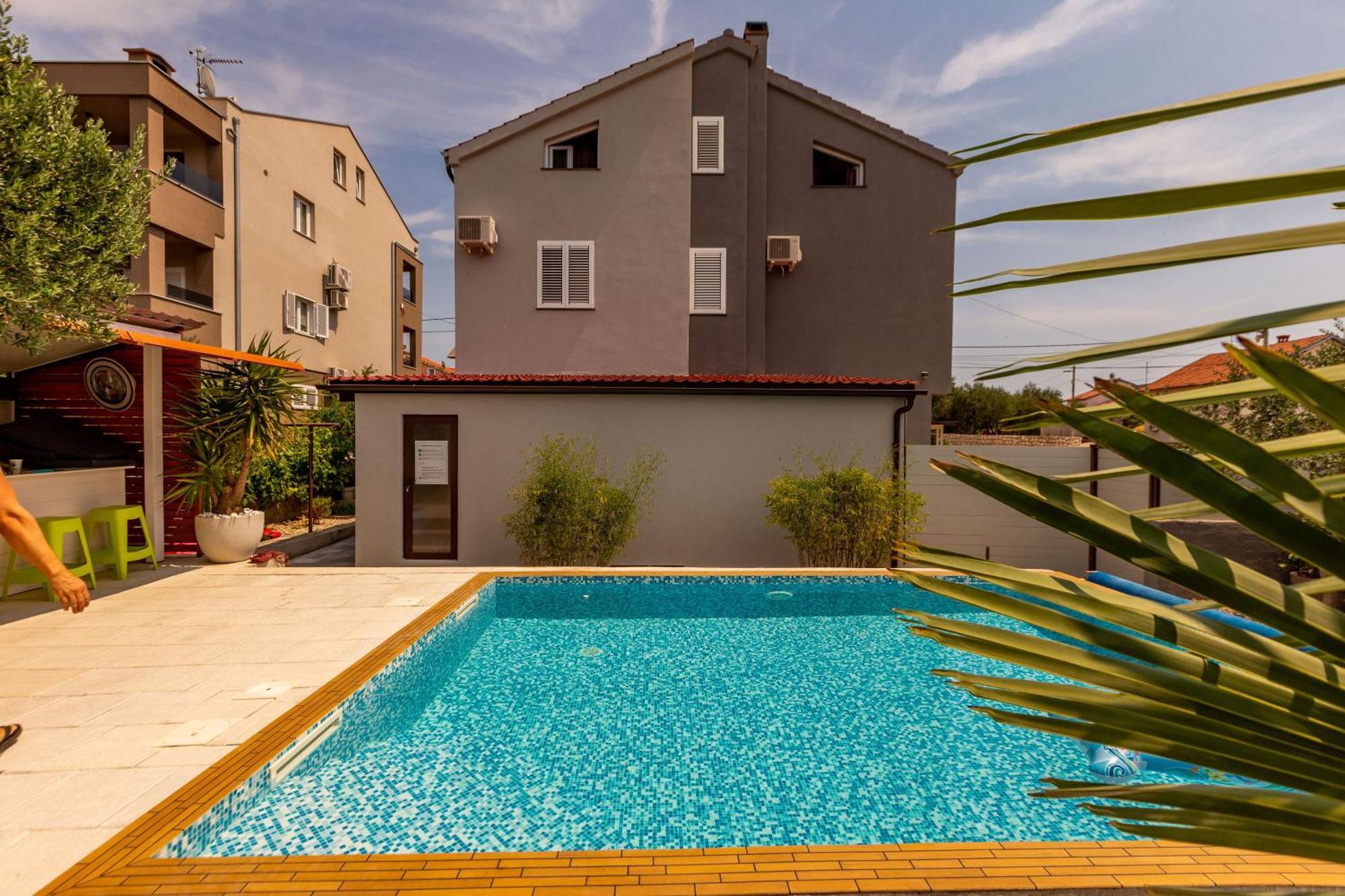 Katina Apartment With Private Pool Zadar Zewnętrze zdjęcie